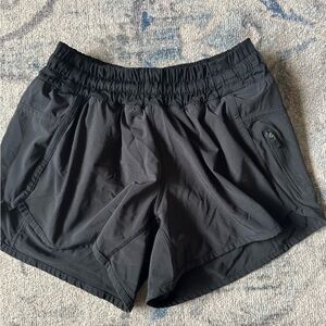 Black Lulu Athletic Shorts